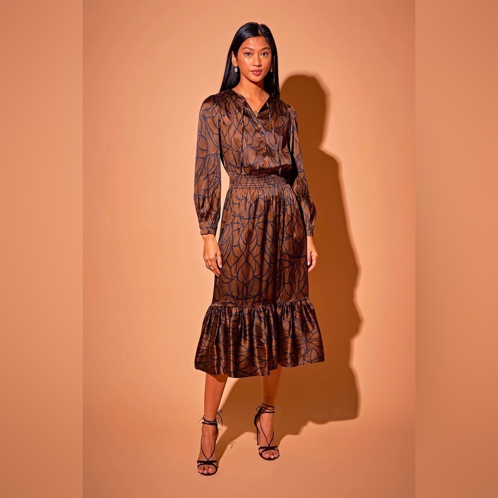 Tucker NYC Juliette Dress
Toffee Nouveau Lace - Picture 2 of 3